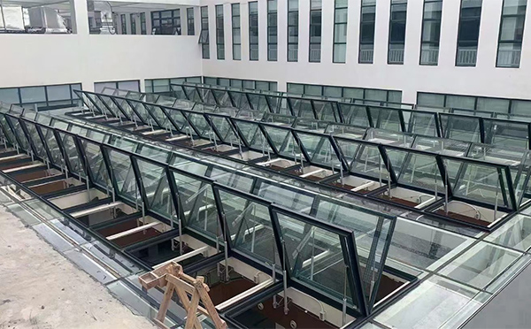 百安科技有限公司近期皋兰排烟窗项目案例分享 百安科技有限公司近期皋兰排烟窗项目案例分享