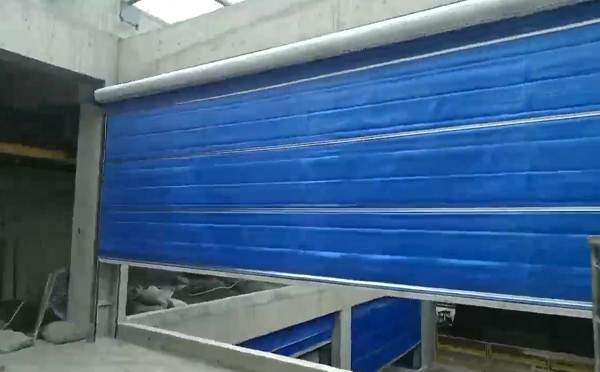 大型物流园区完成皋兰防火门整体安装工程